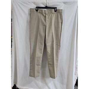 Dickies Classic Fit Khaki Work Pants 36 x 30